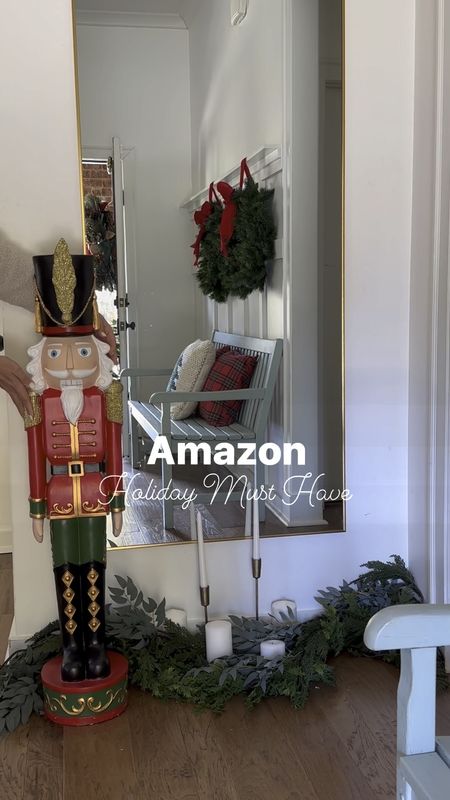 Amazon home must have for the holidays, these 48” nutcrackers! Love this festive decor idea for you entryway, porch, mantel and more! 

#LTKSeasonal #LTKHoliday #LTKhome