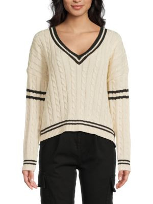 V-Neck Varsity Sweater | Saks Fifth Avenue OFF 5TH