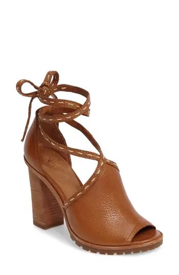 Women's Frye Suzie Wraparound Sandal, Size 5.5 M - Brown | Nordstrom