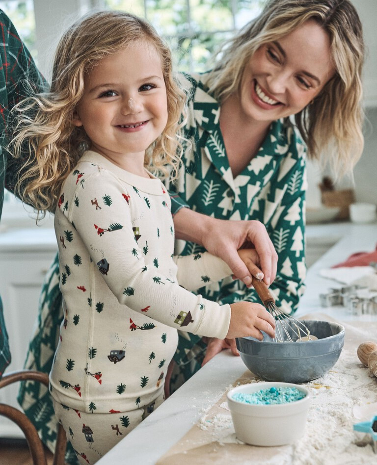 Kids Holiday Long John Pajama Set | Hanna Andersson