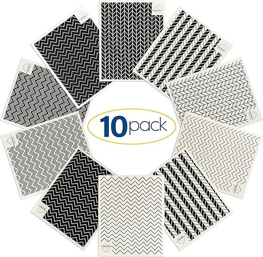 Walker Essentials Swedish Dishcloths - Reusable, Washable Thick Cotton Towels - Kitchen, Hand, Co... | Amazon (US)