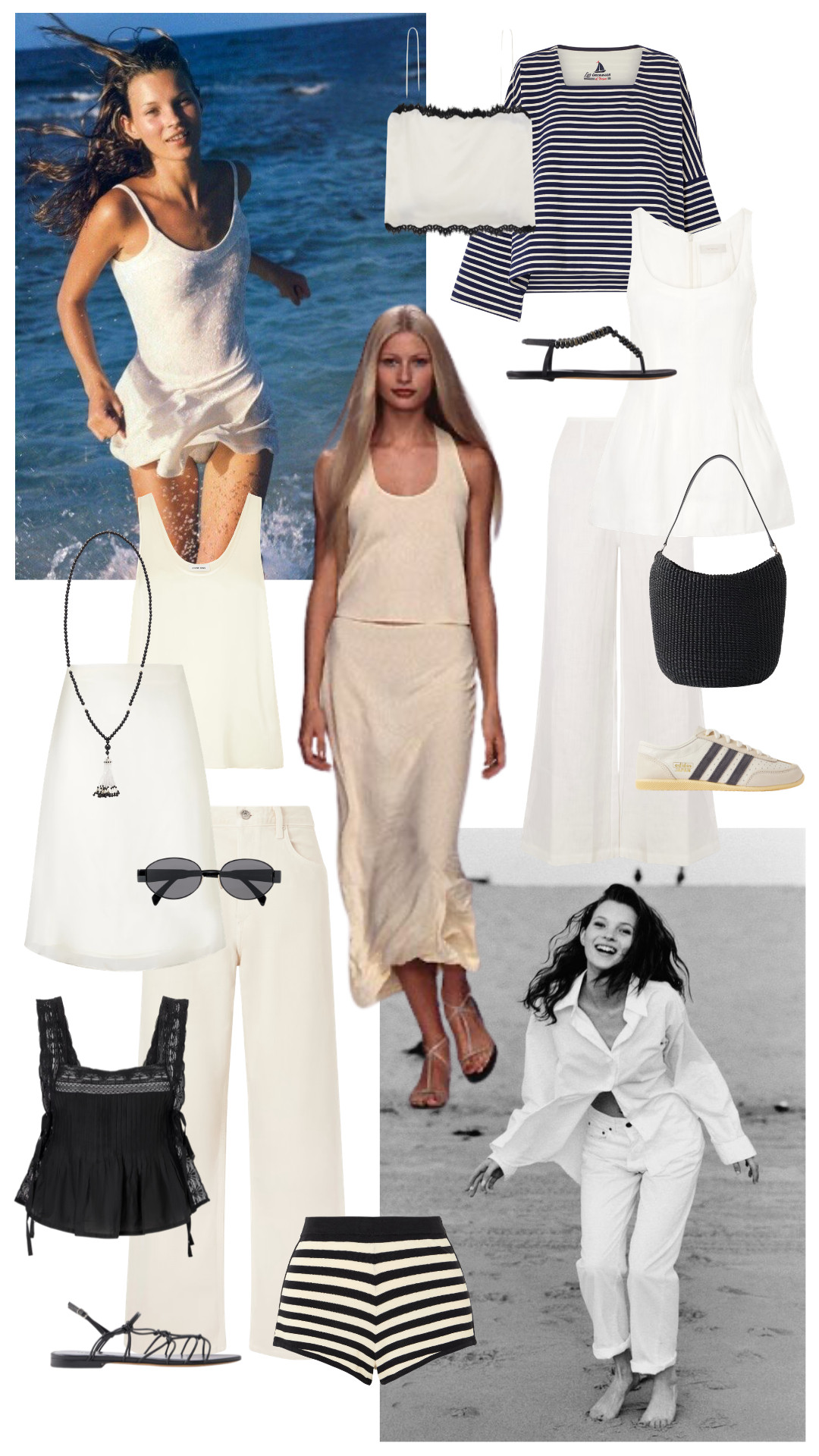 Summer Stripes Edit 
| Silk Skirt | Linen Set | Lace Trim | Sandals | Adidas Trainers  | Woven Shorts | White Jeans

#LTKuk #LTKsummer #LTKeurope
