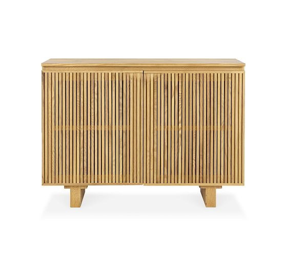 Reeded Reclaimed Wood Cabinet (50" - 82") | Pottery Barn (US)