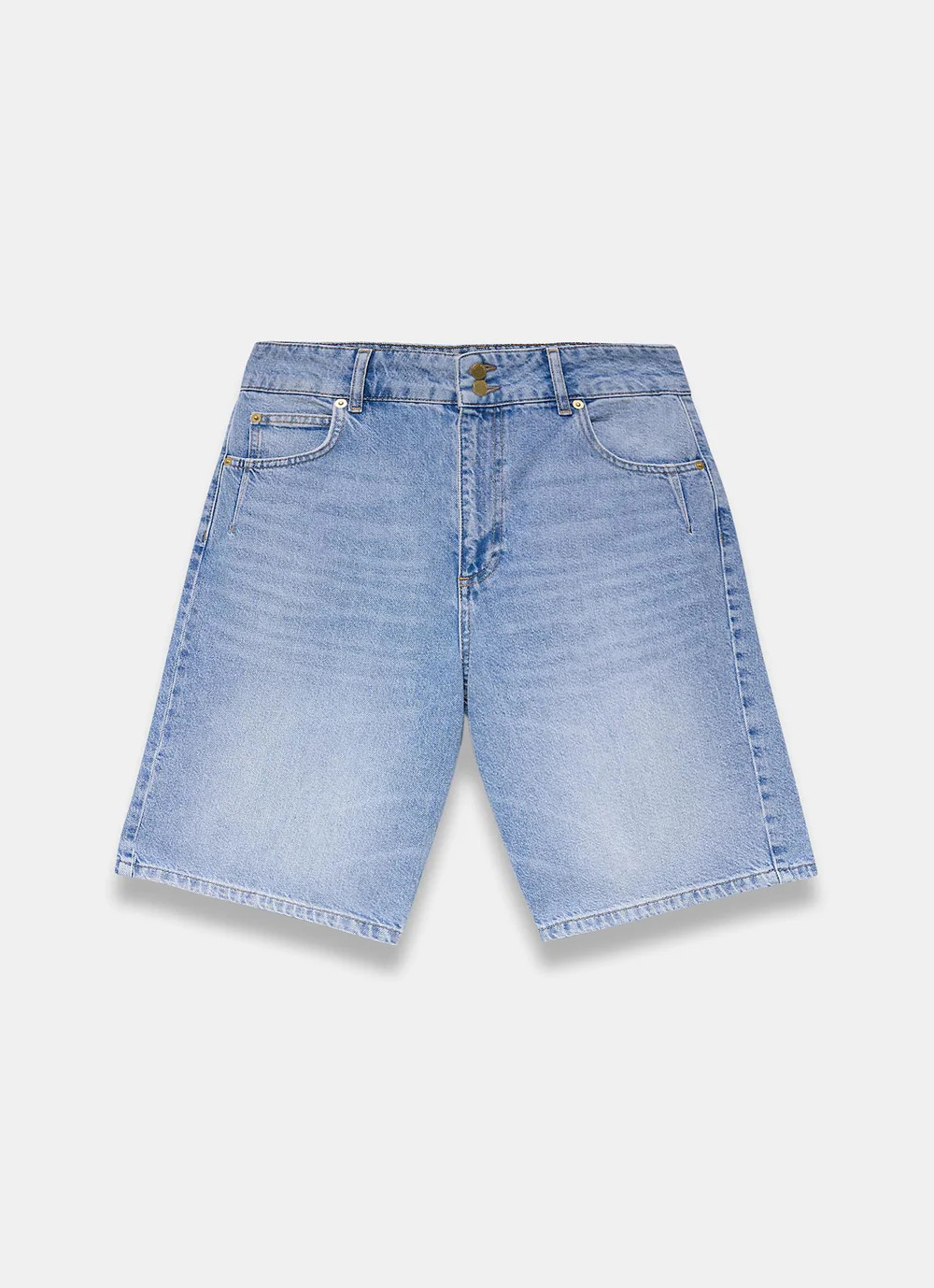 Denim Mid Length Shorts | Mint Velvet