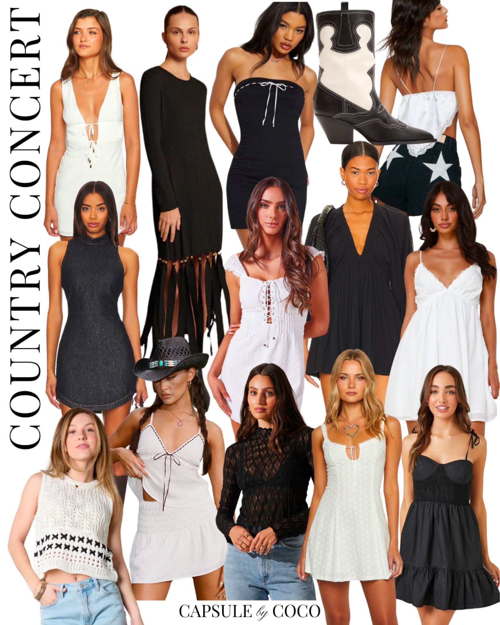 COUNTRY CONCERT 🤠

Country concert outfit, country concert outfits, country concert dress, country concert dresses, rodeo outfit, rodeo outfits, cowgirl boots, Morgan Wallen, Luke Combs, Zach Bryan, Western outfit, Western outfits, college, sorority, spring dress, spring dresses, spring daytime dress, spring daytime dresses, spring outfit, spring outfits, CapsuleByCoCo

#LTKparties #LTKstyletip #LTKSeasonal