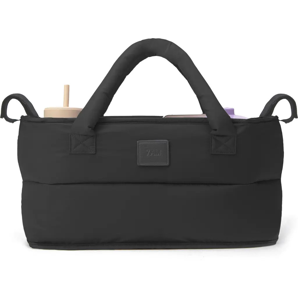 7 A.M. Enfant Water Repellent Stroller Organizer in Black at Nordstrom | Nordstrom