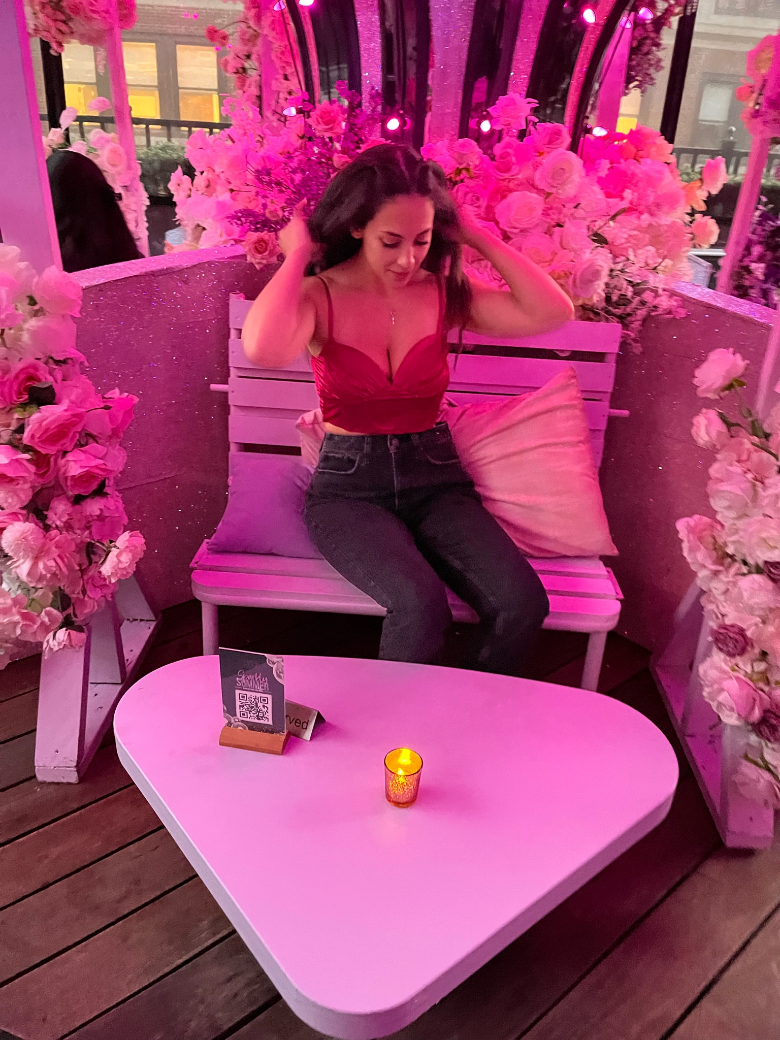 This corset top and mom jeans combo is the perfect look for a night out with friends. If you’re looking to add some Barbiecore pieces to your wardrobe, this corset top is definitely it! 

#LTKunder100 #LTKstyletip