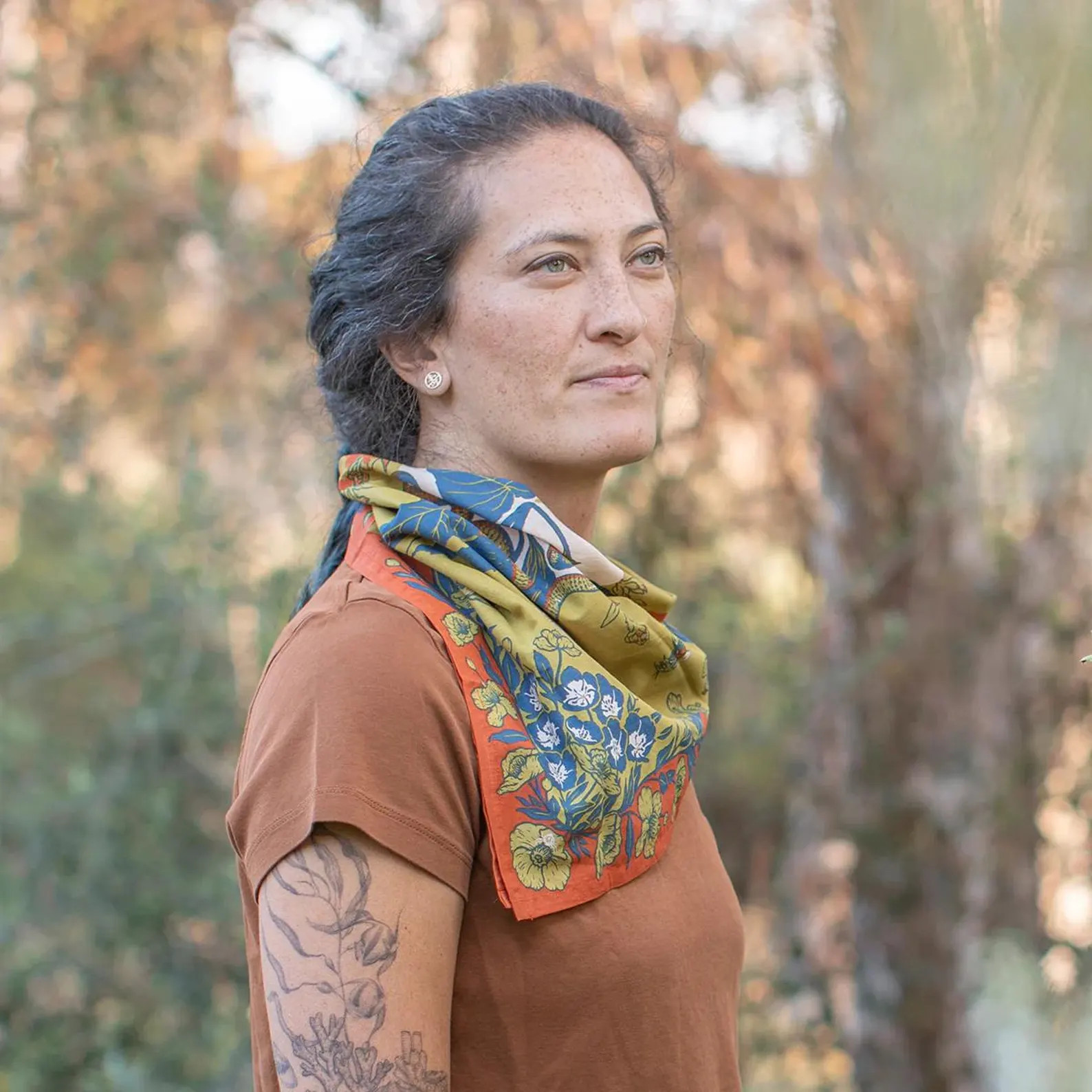 Organic Fair Trade Bandana: San Gabriel Foothills | Etsy (Global)
