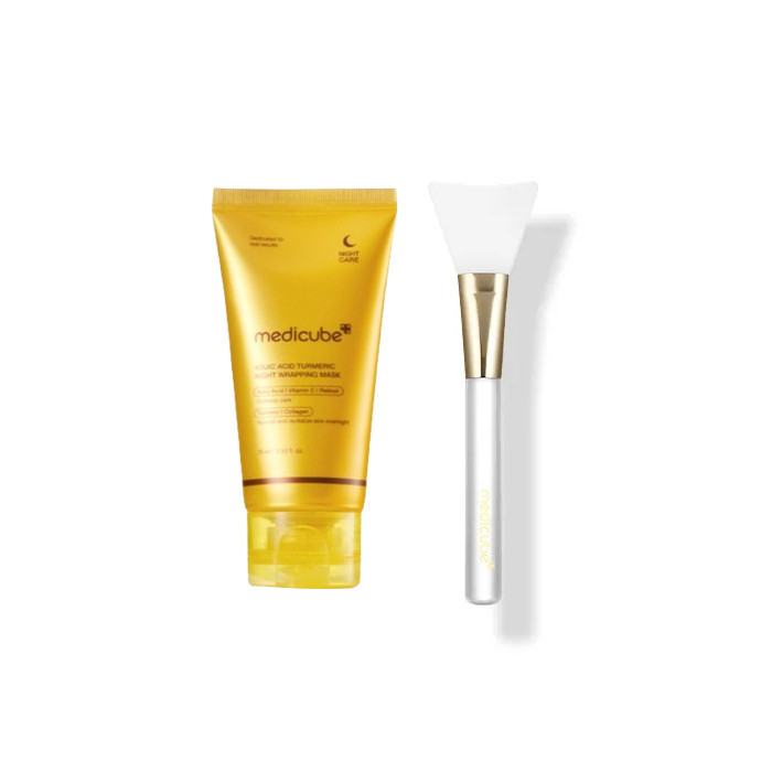 medicube - Kojic Acid Turmeric Night with Brush Set | Stylevana
