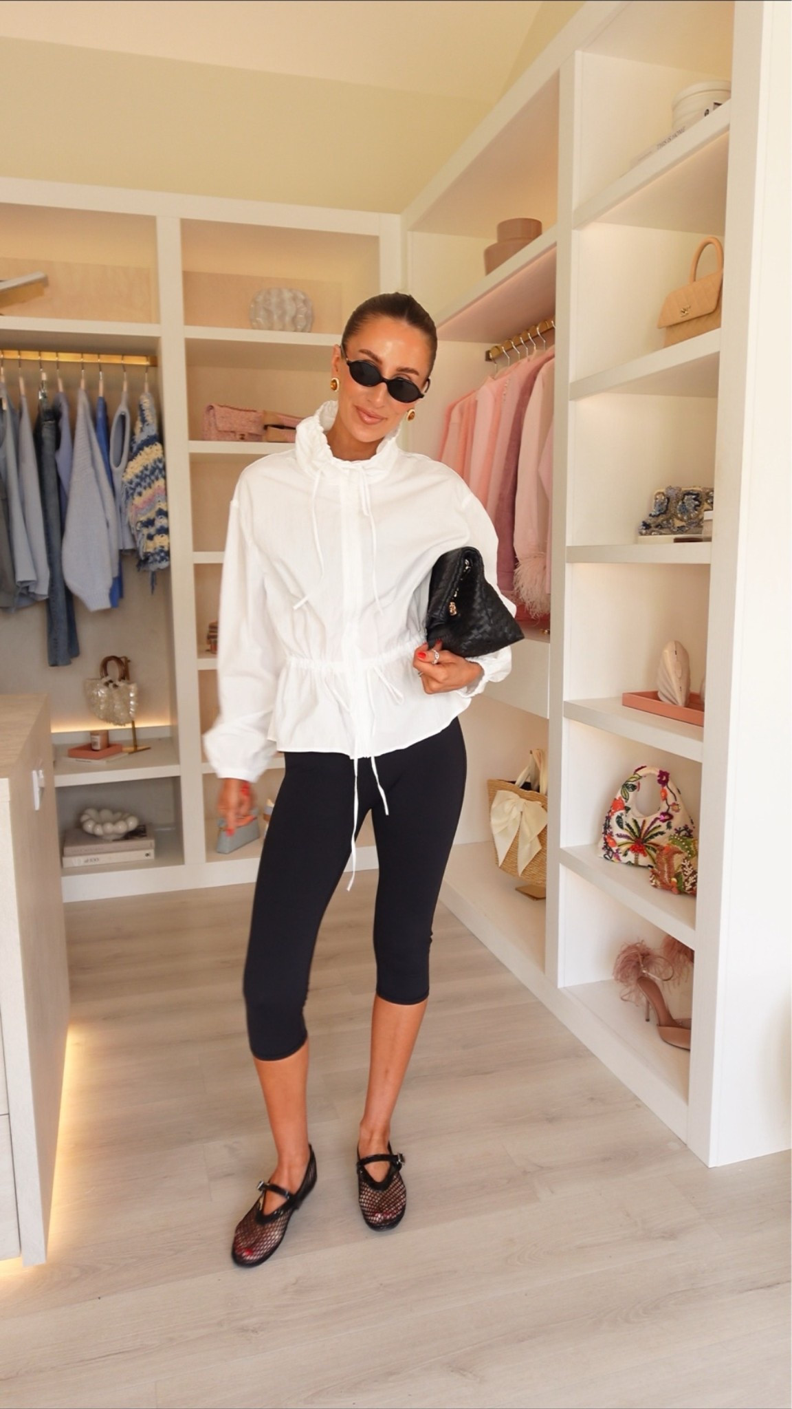 Jacket: size XS 
Capris: size S

#LTKFashionMonth #LTKuk #LTKstyletip