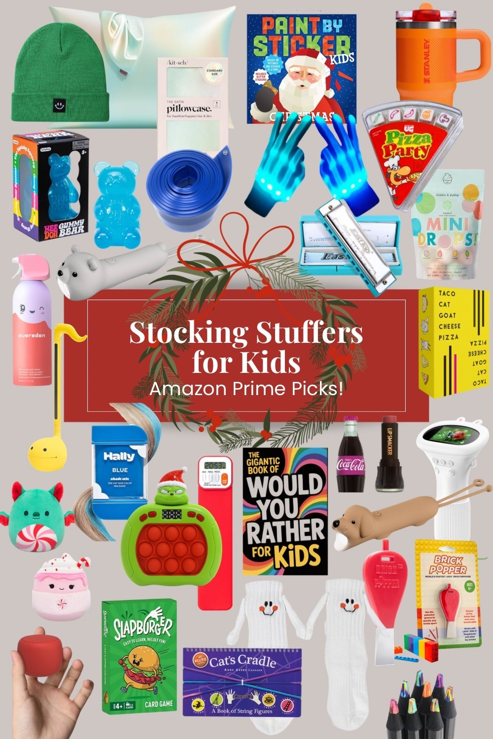 Your complete guide to stocking stuffers for kids — all last-minute Amazon finds that ship fast! I rounded up tons of cute, fun, affordable stocking filler ideas for boys and girls: mini games, squishmallows, funny socks, bath time accessories, a nature magnifying glass, flashlights, art supplies, hair chalk, a harmonica, a trendy pillowcase, a sound machine, and more. Perfect for Christmas stocking stuffer ideas, kids stocking ideas, easy Amazon gifts, and stress-free holiday shopping.


#StockingStuffersForKids #KidsStockingStuffers #AmazonStockingStuffers #LastMinuteStockingStuffers #StockingFillersForKids #KidsChristmasGifts #AmazonGifts #PrimeGifts #HolidayGiftsForKids #ChristmasStockings #KidsGiftIdeas #StockingIdeasForKids #EasyGiftIdeas #LTKGiftGuide #LTKKids #LTKHoliday

#LTKHoliday #LTKGiftGuide #LTKKids
