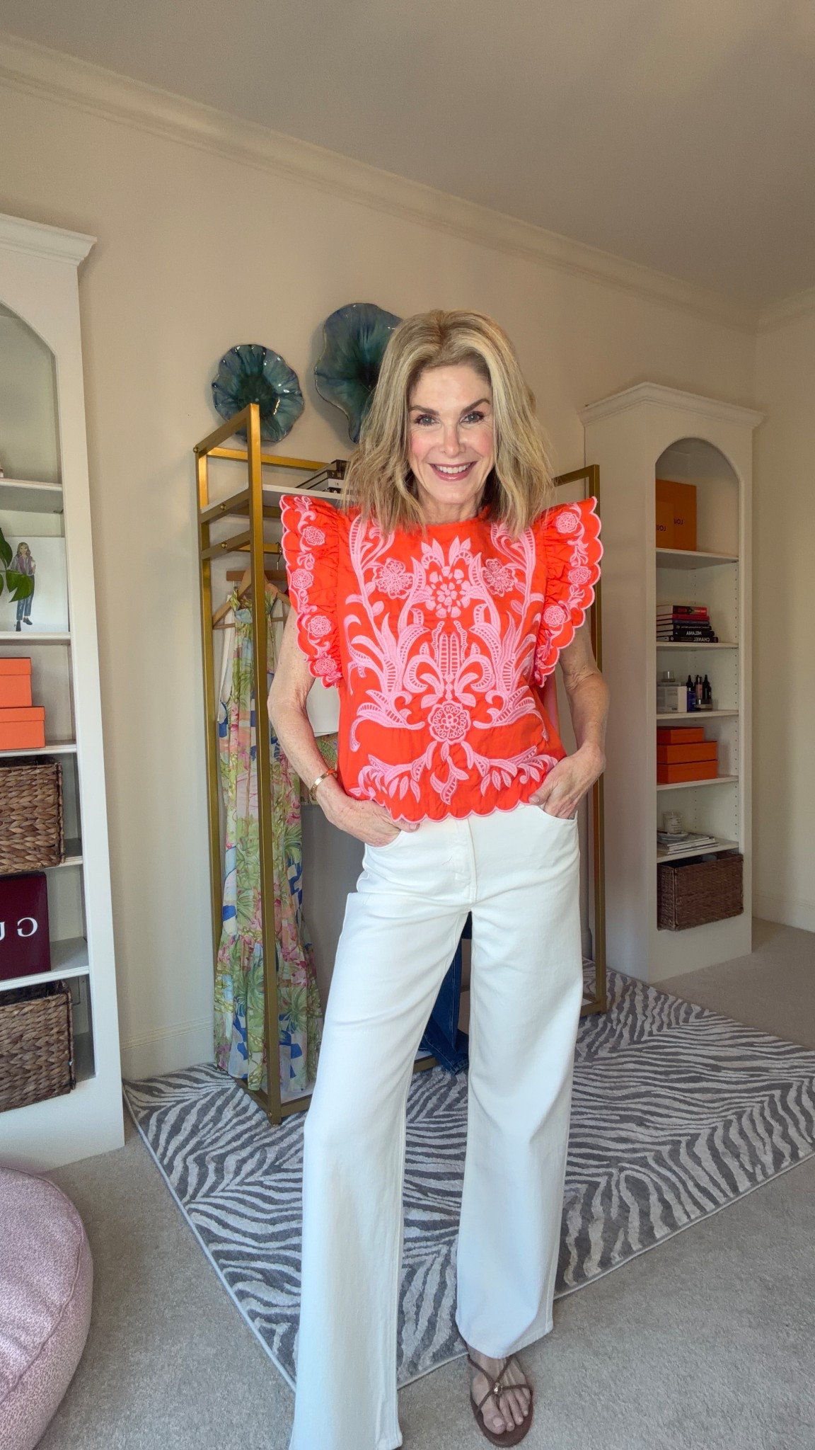 Chic blouse for spring break or everyday! Size S/27

#LTKSeasonal #LTKOver40