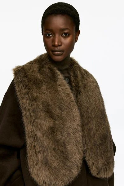 Faux Fur Scarf – Mole – Women – ARKET GB | Arket UK