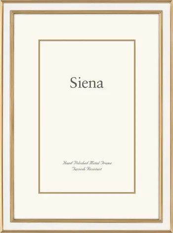 Siena Enamel & Goldtone Border Picture Frame | Nordstrom | Nordstrom