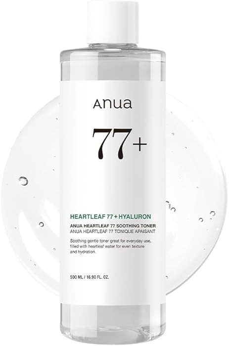 Anua Heartleaf 77 Soothing Toner I pH 5.5 Skin Trouble Care, Calming Skin, Refreshing, Purifying ... | Amazon (US)