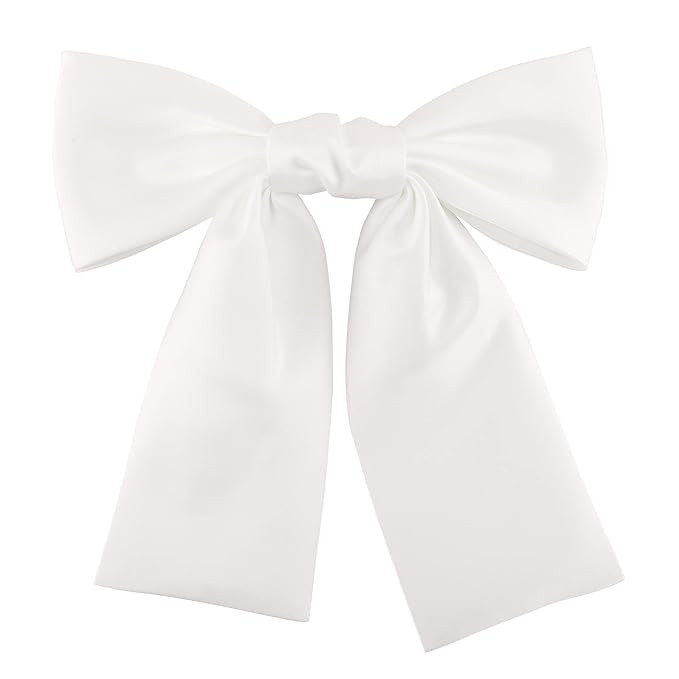 Amazon.com : Ayliss Women Hair Barrettes Clip Bow Hairpin BowKnot Wedding Hair Clip Tail Bridal S... | Amazon (US)