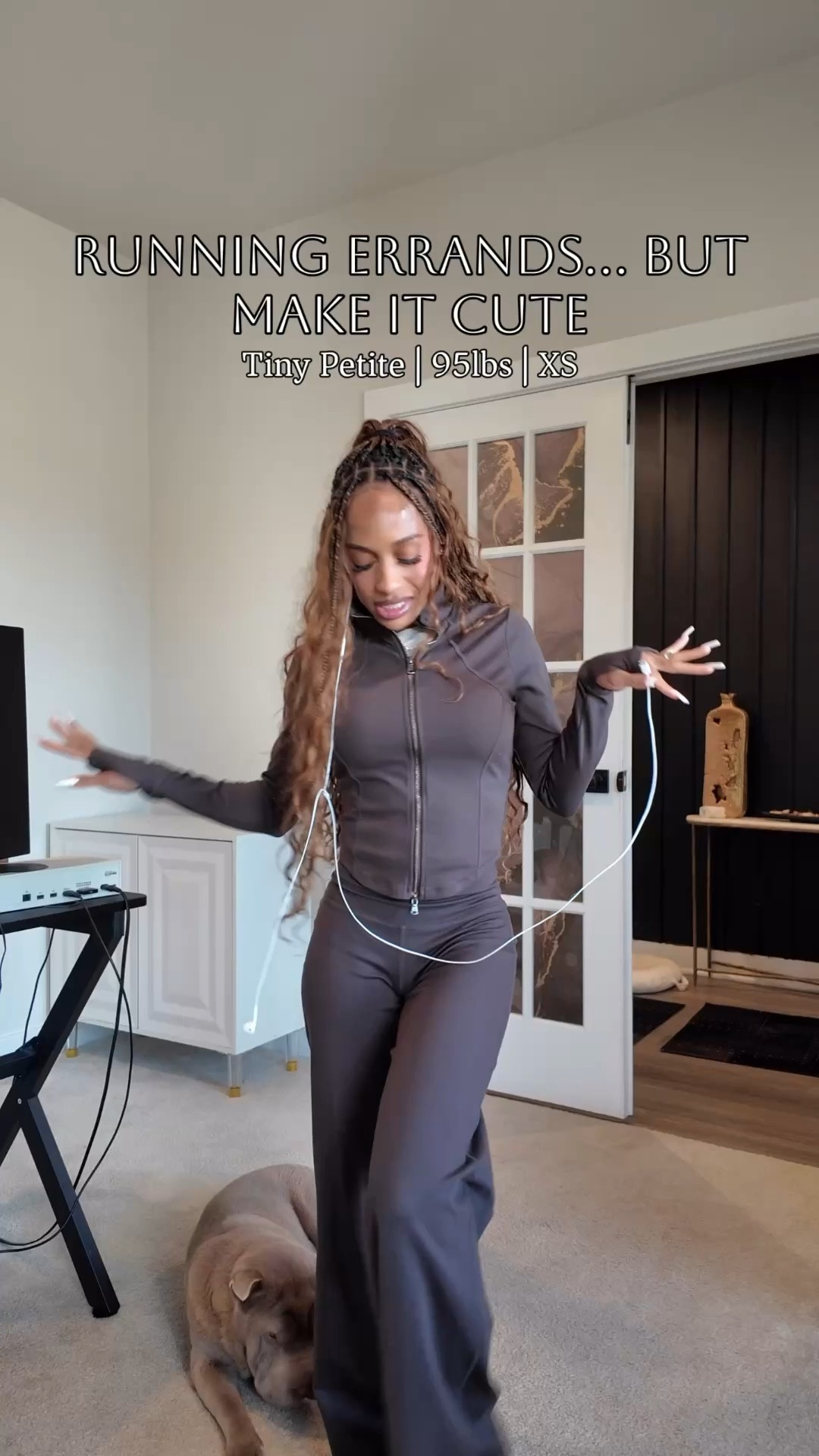 As a busy mom, I'm always looking for outfits that are comfortable, easy to throw on, and still look put together. 
Matching sets have honestly become my go to for days when I'm running around town, heading to the grocery store, or sitting at my kids’ sporting events.

This matching set from Hollister is exactly that kind of outfit. It's soft, comfortable, and looks styled without needing to think too hard about it. Just throw it on with sneakers and you're out the door.

Petite girlies, you know I got you 😉because finding sets in ohr size can be a struggle. This one is definitely petite friendly and fits in a way that still feels flattering and easy.

If you're a mom looking for cute everyday outfits, comfy errand outfits, or easy outfits for school drop offs, sports games, and busy days, a matching set like this is a must.

Saving this one in my mom on the go outfit rotation for sure.

#LTKdayinmylife #LTKPetite #LTKmomlife