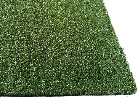 PZG Artificial Grass Rug w/ Drainage Holes & Rubber Backing | 2-Tone Realistic Synthetic Grass Ma... | Amazon (US)