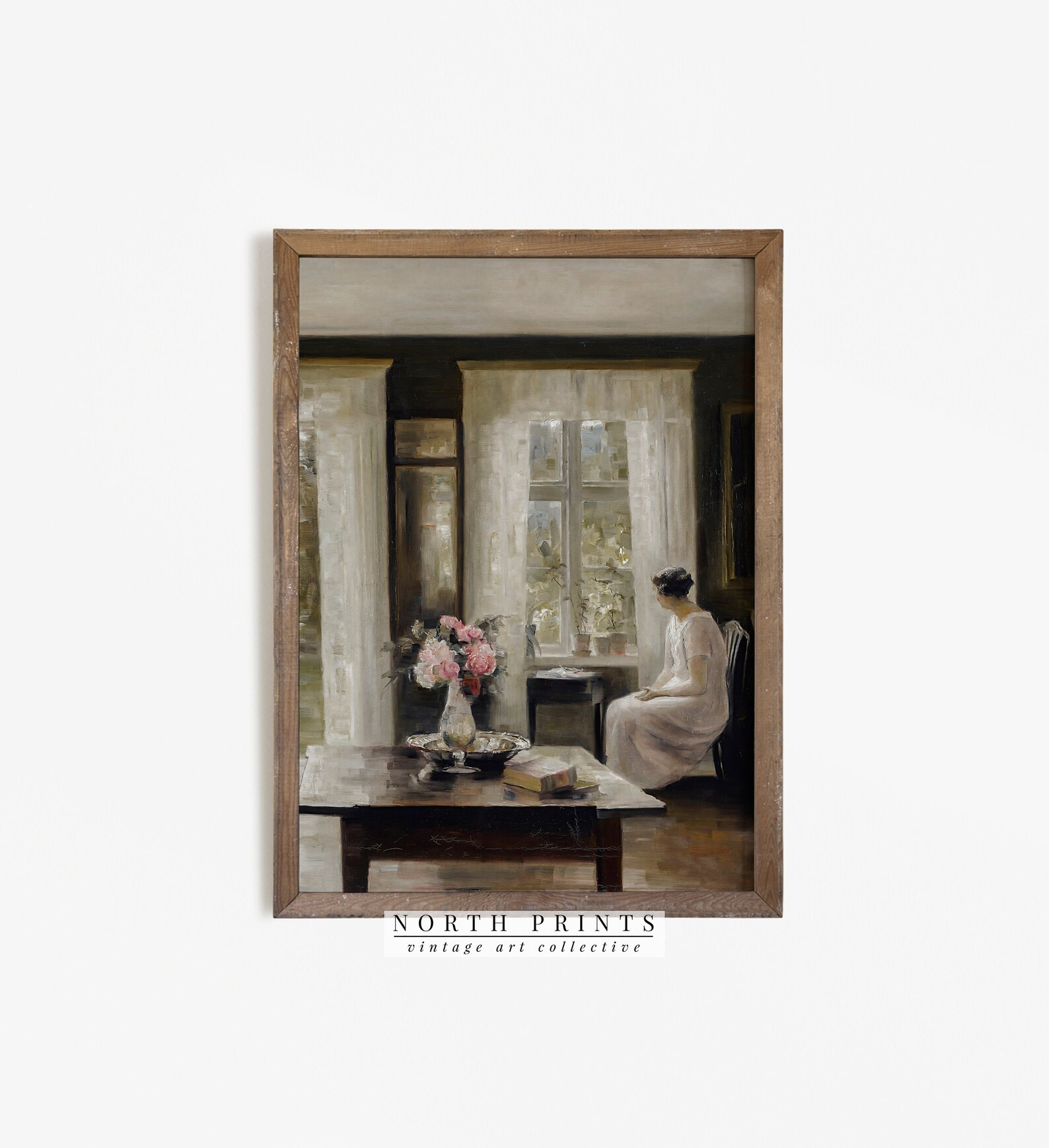 PRINTABLE Portrait Still Life Painting Vintage Art Print Bedroom Decor Digital Downloadable 1138 ... | Etsy (US)