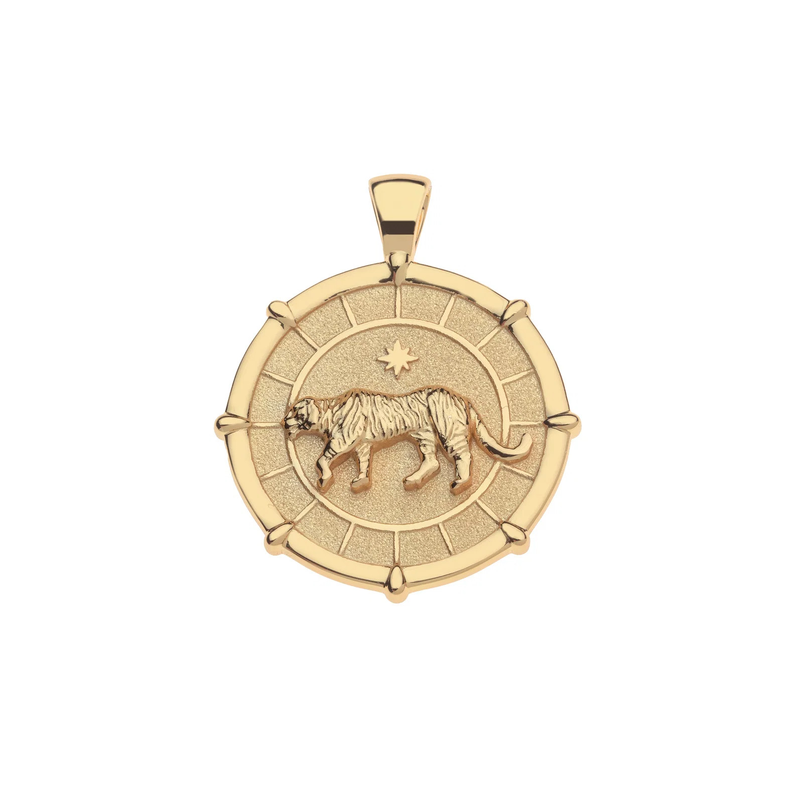 STRONG Tiger JW Original Pendant Coin | Jane Win
