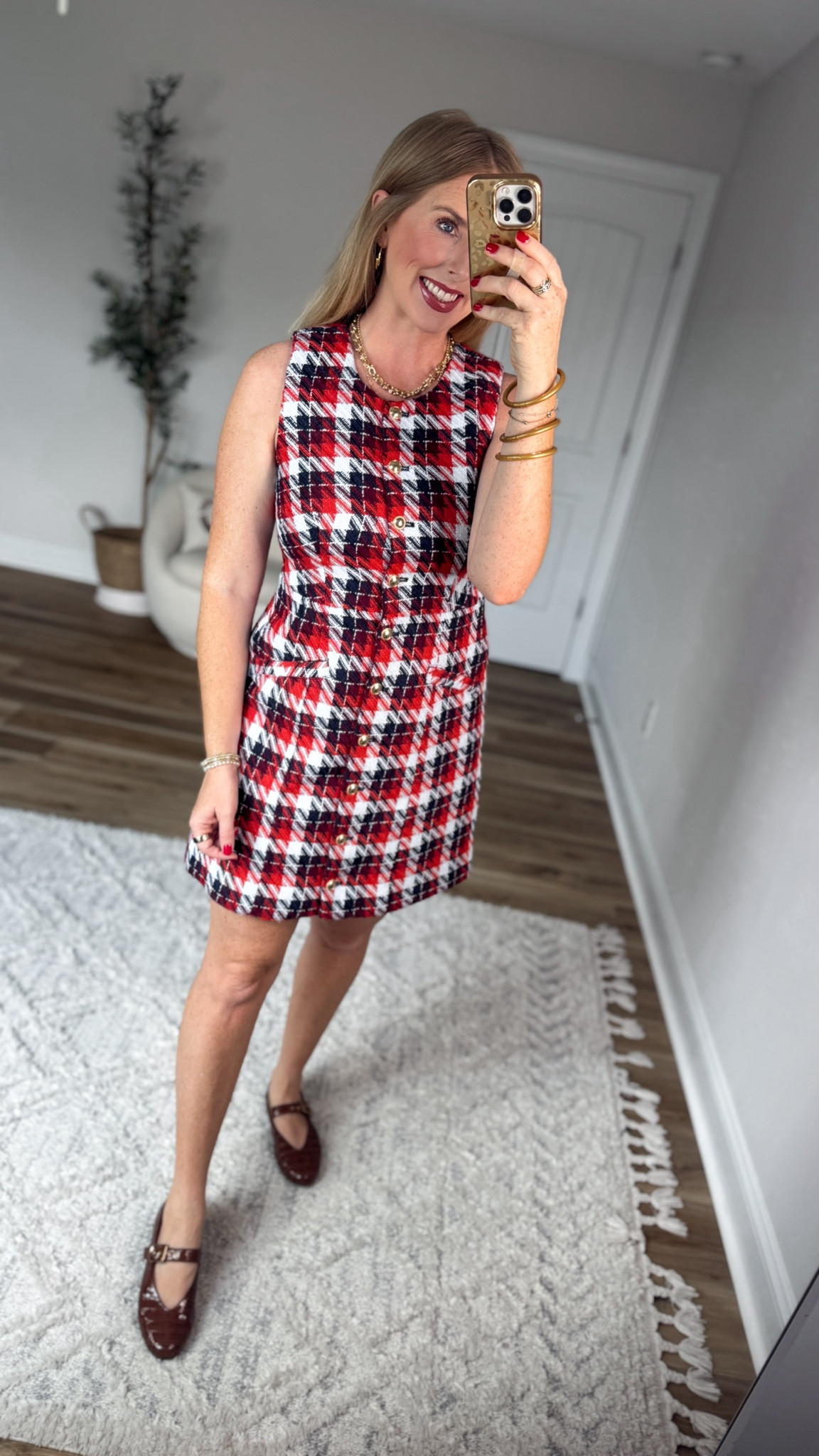 Weekend Walmart Wins try-on
Tweed fringe lady shift dress- small

#LTKootd #LTKxWalmart