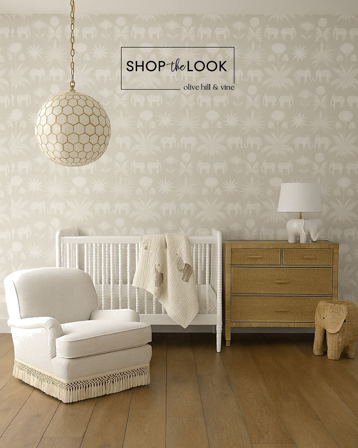 They say an elephant never forgets—and this nursery is one to remember. 🐘✨ Natural textures, rattan details, and a whimsical elephant motif bring warmth and wonder to this soft safari dream—calm, timeless, and perfect for your little explorer. 

 

#LTKHome #LTKBaby #LTKBump