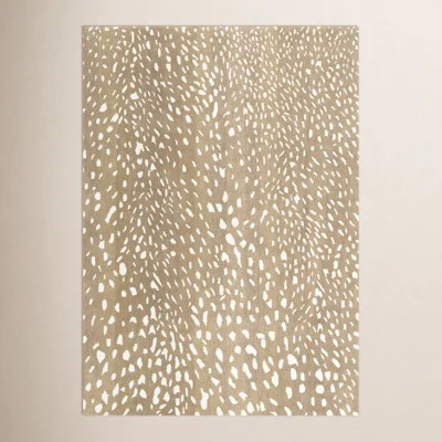 Jona Hand Tufted Wool Animal Print Indoor Rug | Wayfair North America