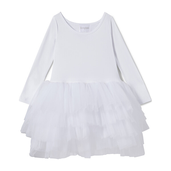 B.F.F. Tutu Dress, Lucy White | Maisonette