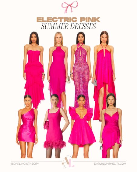 This color pink would like so good with a tan! 🩷 

Pink dress magenta dress hot pink wedding guest dress vacation outfit summer outfit 

#LTKWedding #LTKStyleTip #LTKParties