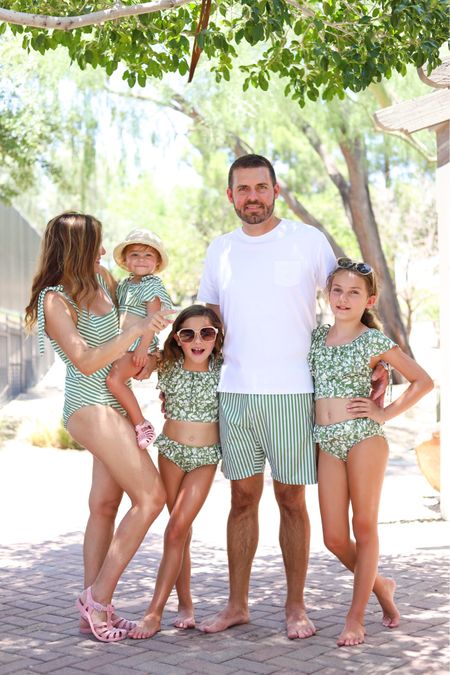 The sweetest family coordinating swimsuits for Summer! 

#LTKStyleTip #LTKSwim #LTKFamily