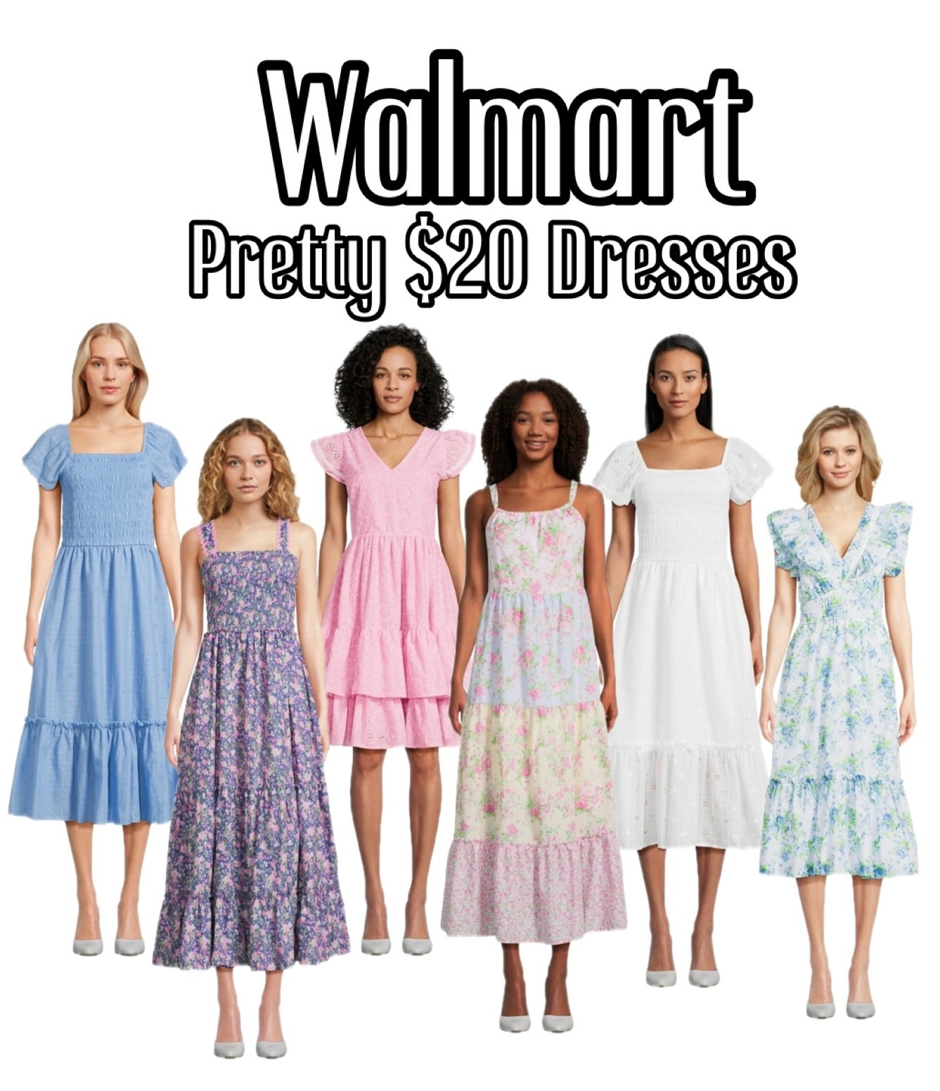 Pretty Walmart dresses for under $20!

#LTKOver40