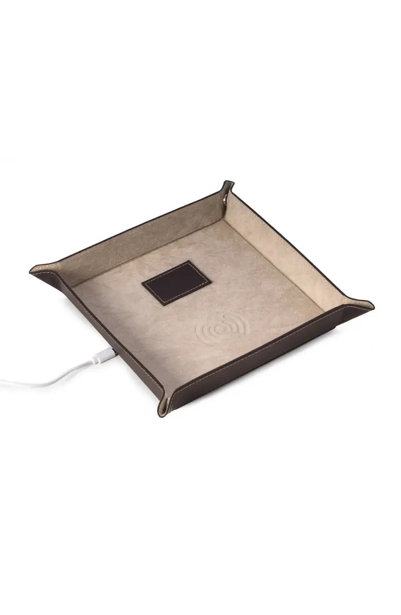 Bey-Berk Leather Valet Catchall Charging Station | Nordstromrack | Nordstrom Rack