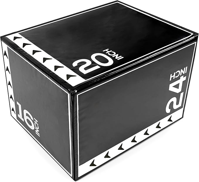 BalanceFrom Plyo Jumping Exercise Box, Home Gym Workout Trainer, Multiple Options | Amazon (US)