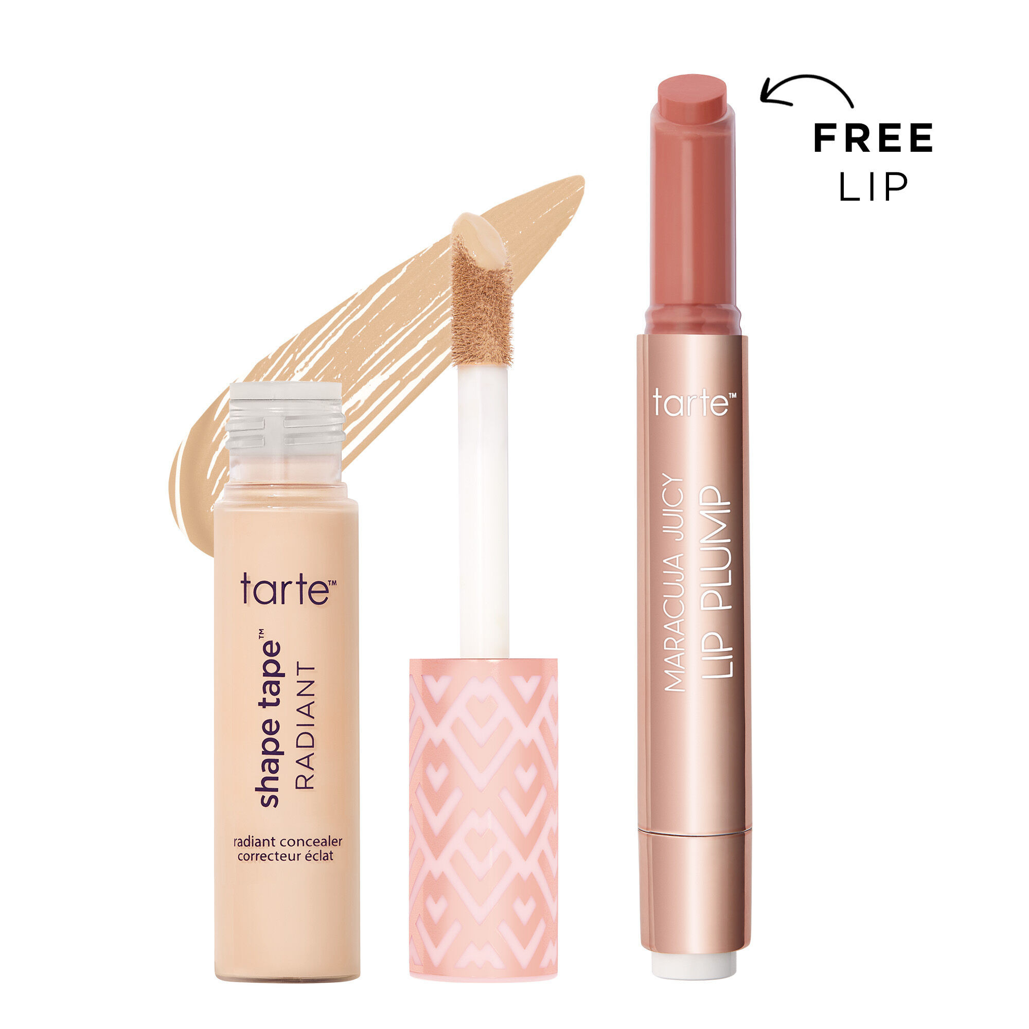 tarte award winners shape tape™ radiant concealer & maracuja juicy lip gloss set | tarte cosmetics (Global)