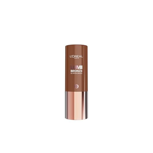 L'Oreal Paris Lumi Bronze Le Stick Soleil Bronzer Stick, Cream-To-Powder Bronzer For A Sunkissed Face Makeup Glow, 130 Sunset Doré | Amazon (CA)