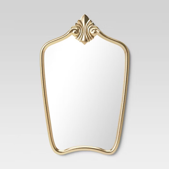Gilded Decorative Wall Mirror Brass - Opalhouse™ | Target