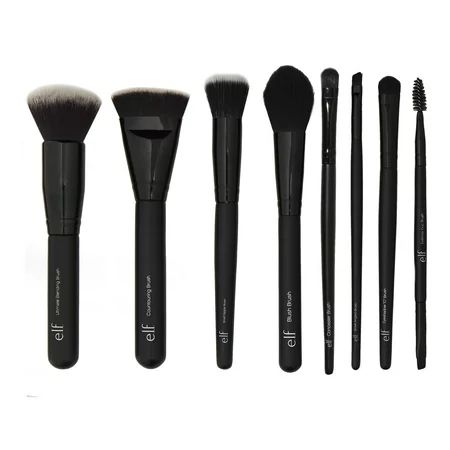 e.l.f. Cosmetics 8 Piece Value Brush Set ($27 Value) | Walmart (US)