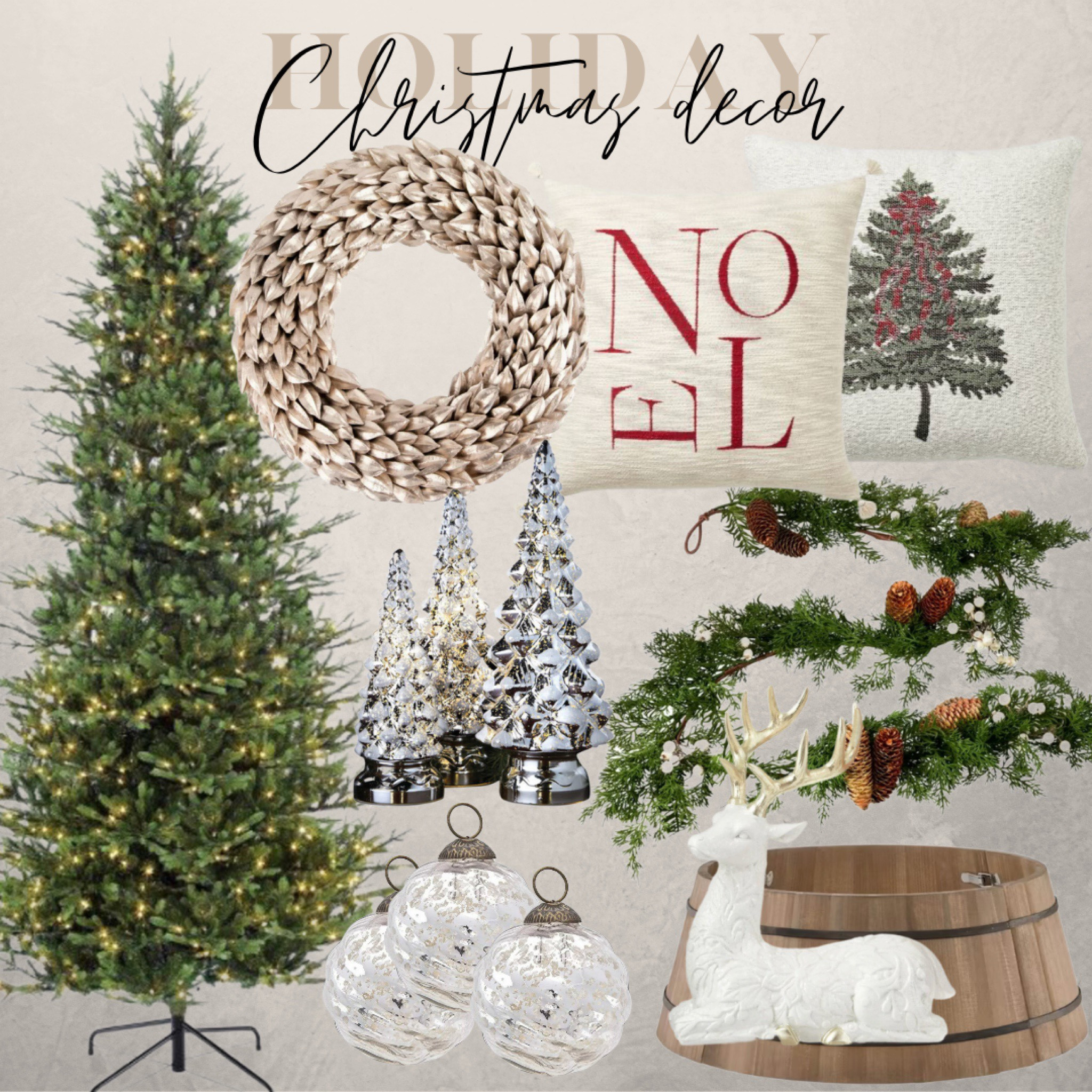 Holiday Christmas decor 

#LTKSeasonal #LTKHoliday #LTKCyberWeek