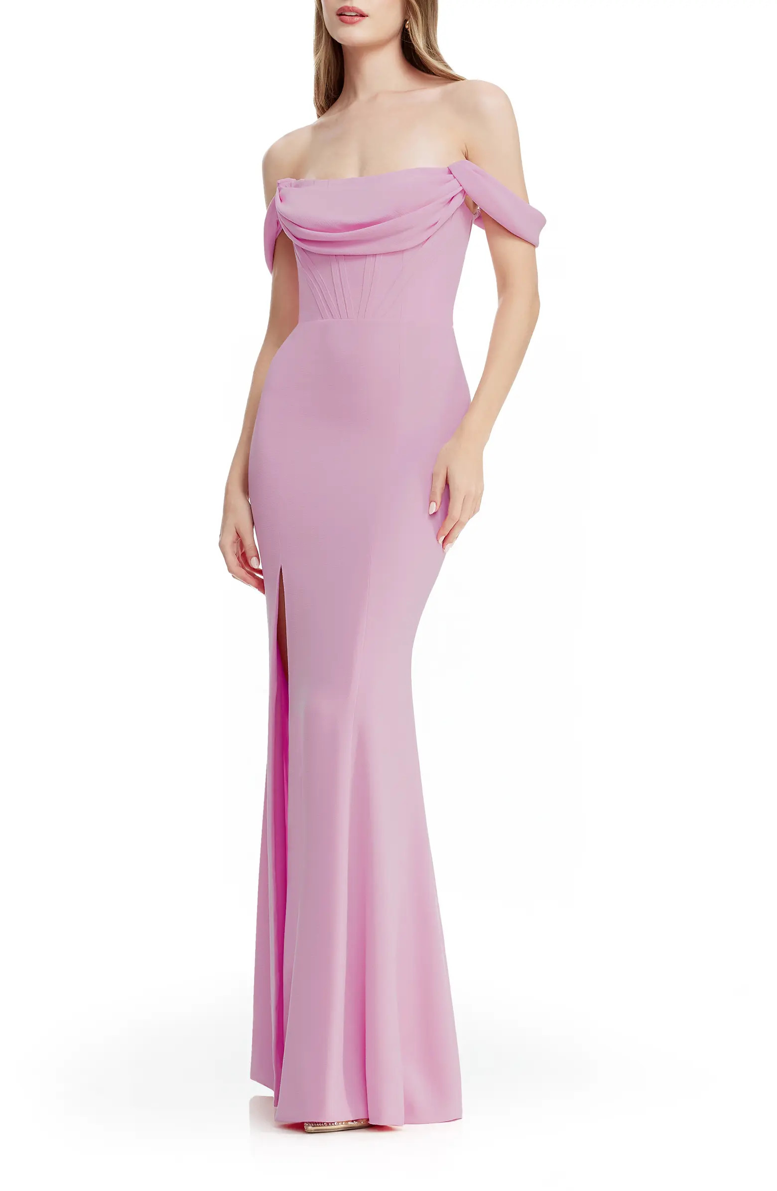 Dress the Population Melania Off the Shoulder Gown | Nordstrom | Nordstrom