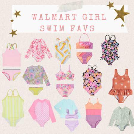 Walmart swim finds for girls // beach vacation // one piece // bikini // toddler girl // baby girl // big girl //



#LTKswim #LTKFind #LTKkids