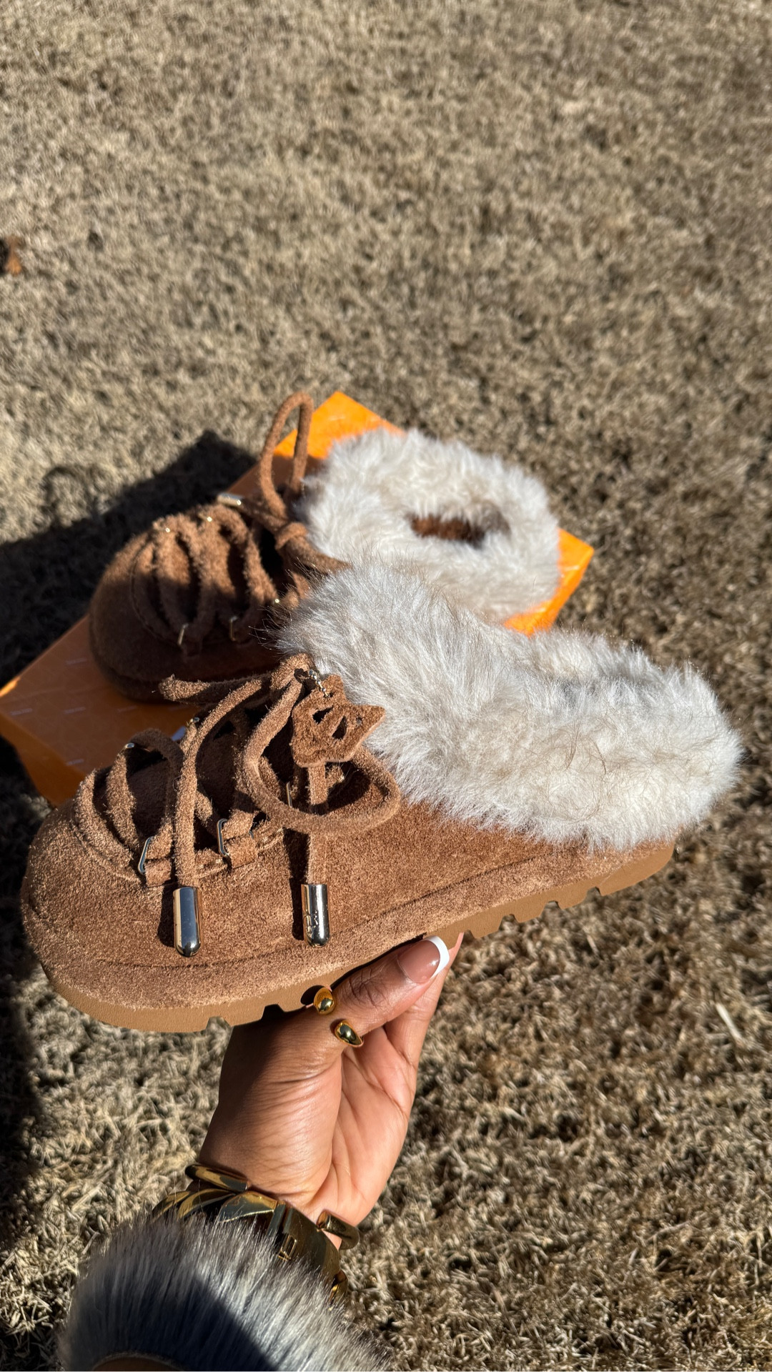 Love these shoes from @nakedwolfe 🫶🏾 Use Code: “Shearling10” 

#LTKootd #LTKU #LTKSeasonal