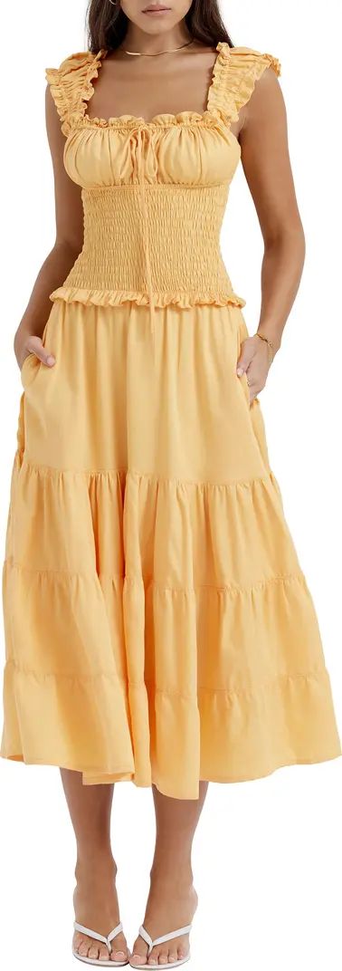 Phedra Ruffle Smocked Bodice Sundress | Nordstrom