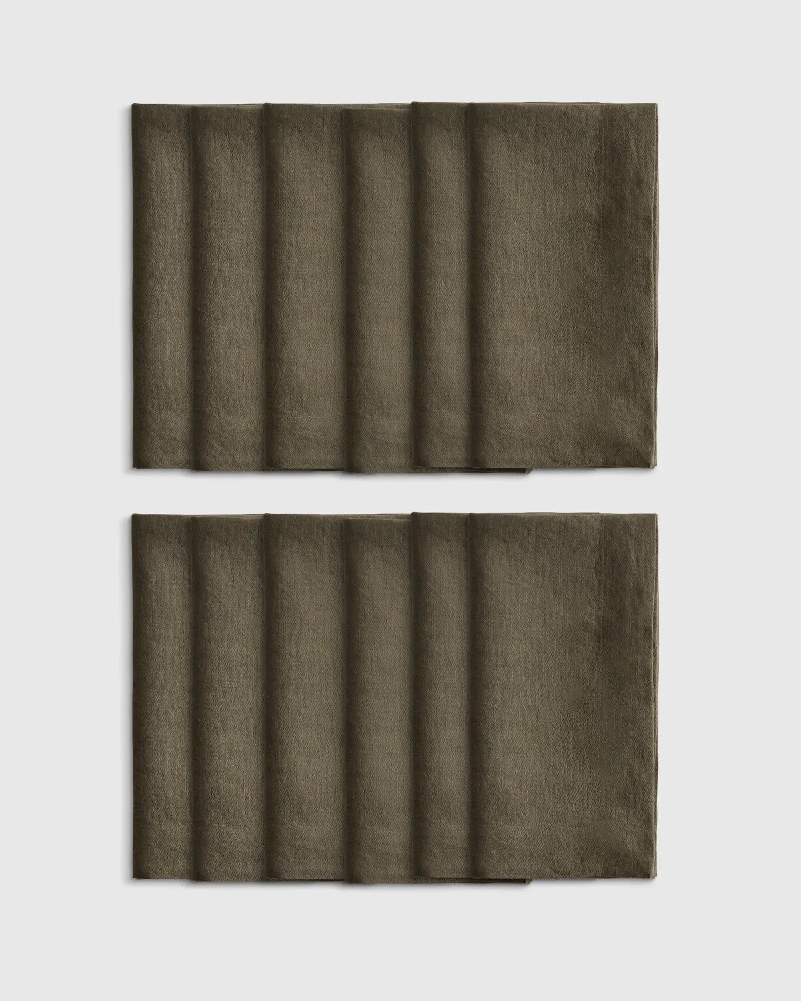 European Linen Wide-Hem Napkins (Set of 12) | Quince