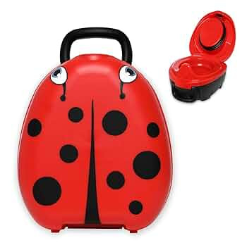 My Carry Potty - Ladybug Travel Potty, Award-Winning Portable Toddler Toilet Seat for Kids to Tak... | Amazon (US)