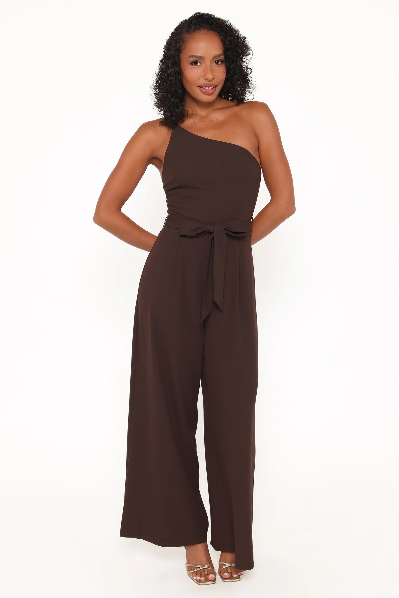 Leyton Jumpsuit - Chocolate Brown | Petal & Pup (US)