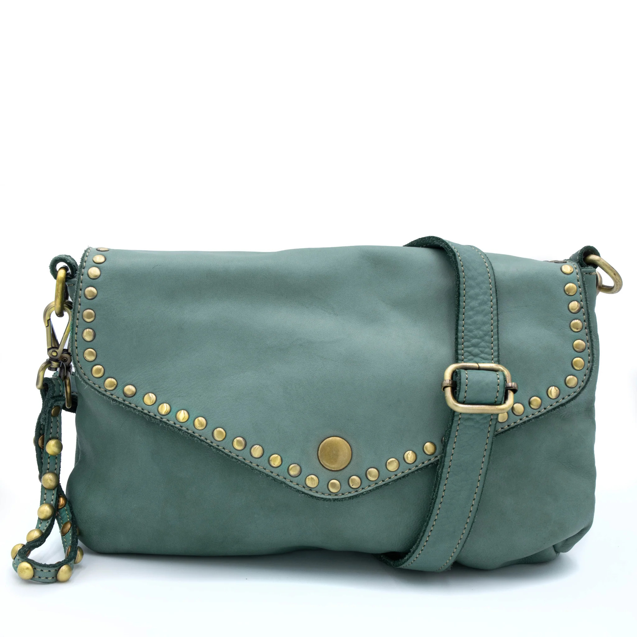 Aria Envelope Crossbody in Pistachio | Bolsa Nova Handbags