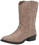Deer Stags boys Western Boot, Light Taupe, 6 Big Kid US | Amazon (US)
