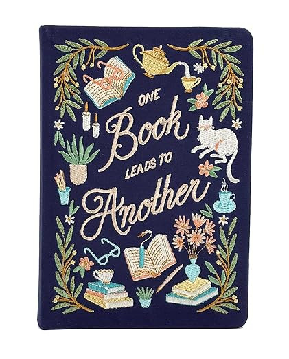 Book Lover's Embroidered Journal      Hardcover – March 4, 2025 | Amazon (US)