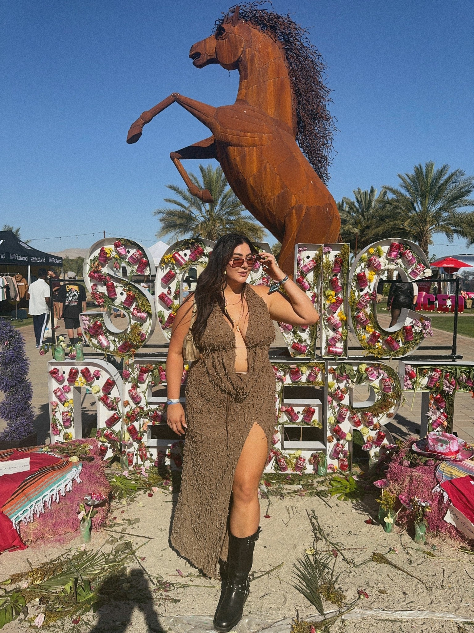 coachella outfit from two years ago!! loved this look 🤎 sold out but linked similar items 

#LTKootd #LTKFestival #LTKMidsize