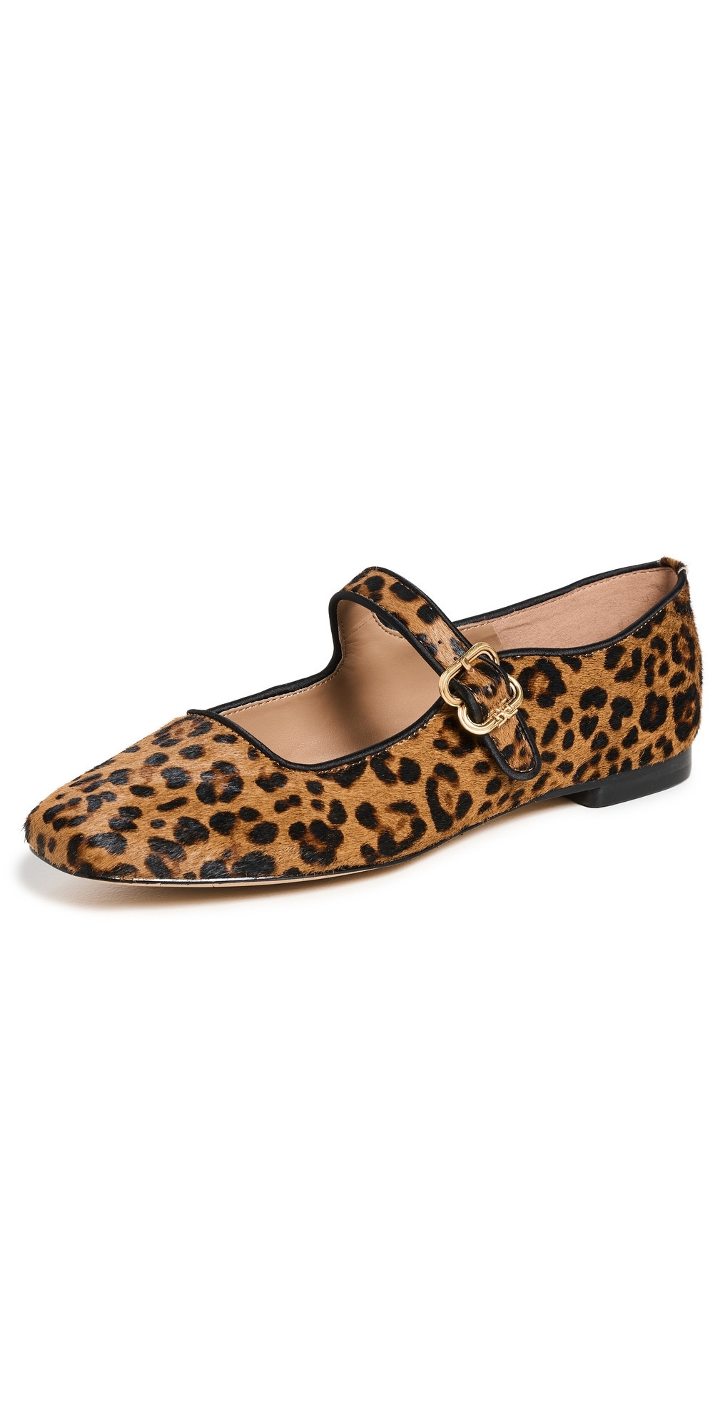 Sam Edelman Michaela Leopard Ballet Flats Granada Tan 8.5 | Shopbop